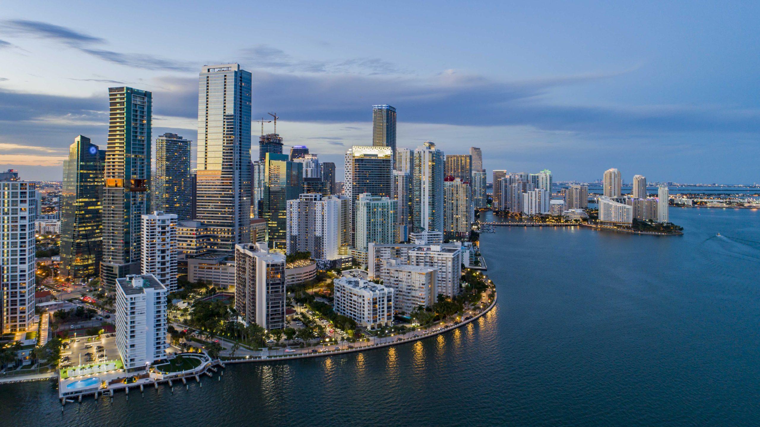 Brickell Miami Luxury Skyline