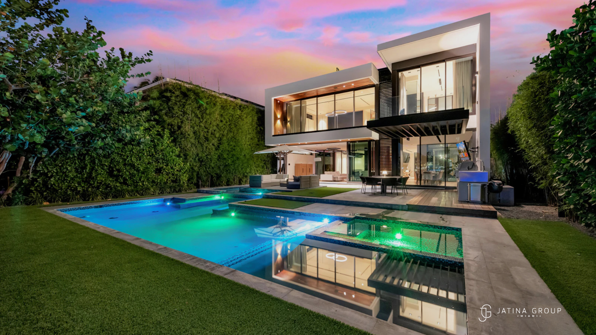 Miami Villa Poolside Retreat