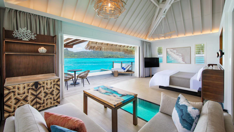 Underwater Glass Bottom Villa Room 2025