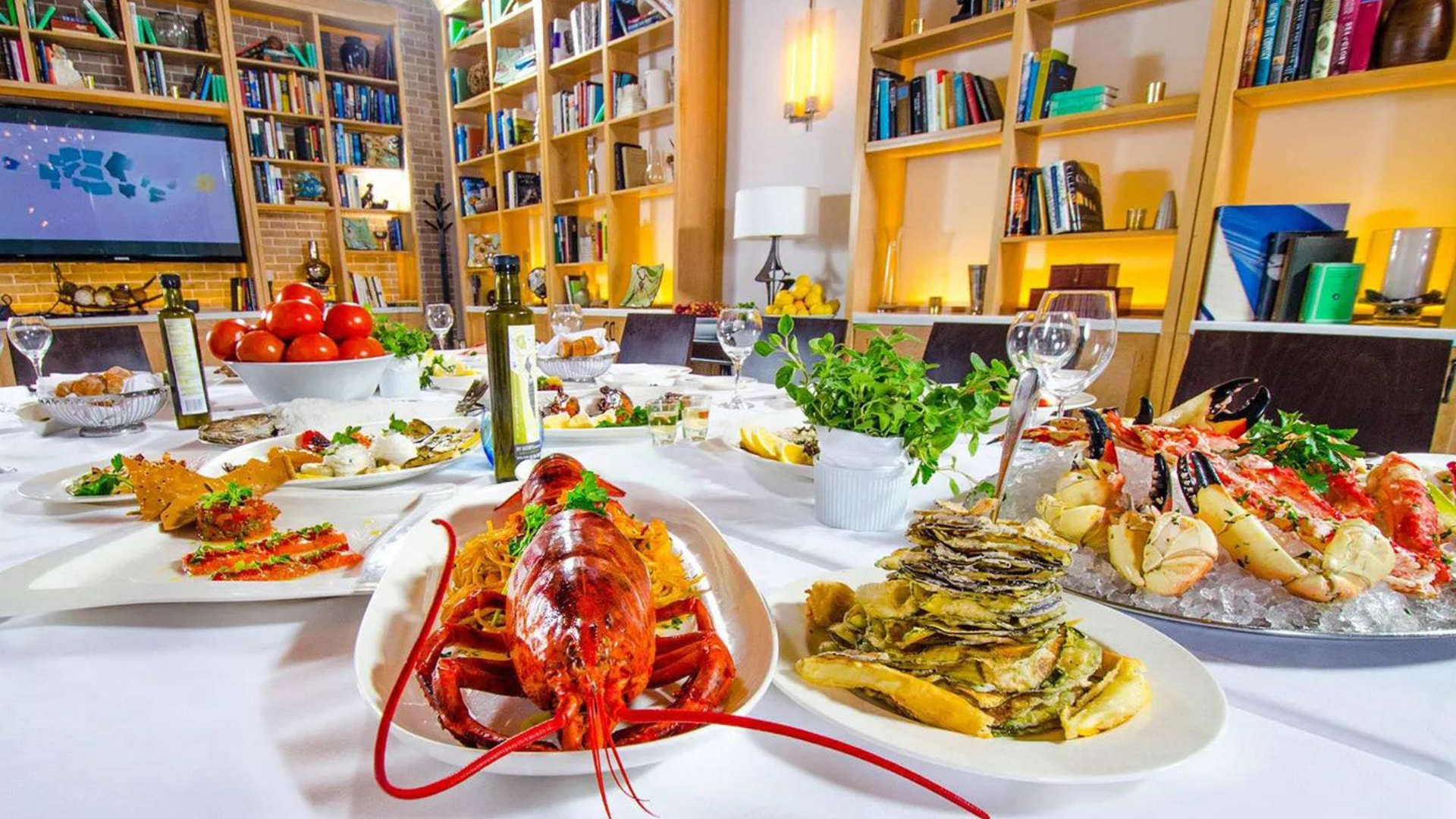 Top Seafood Miami Plate