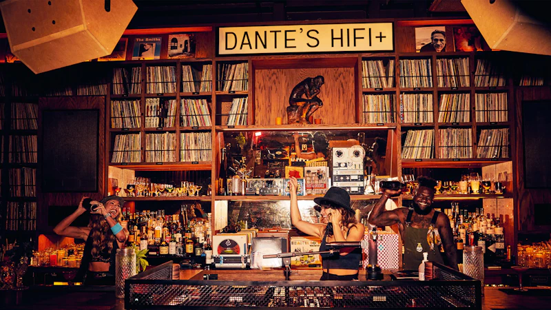 Dantes Hifi Vinyl Bar Miami