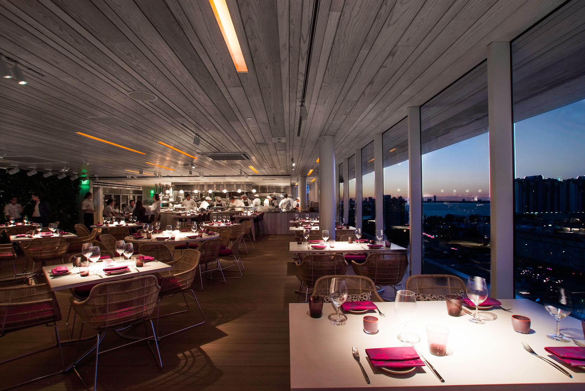 Juvia Rooftop Ocean View Miami