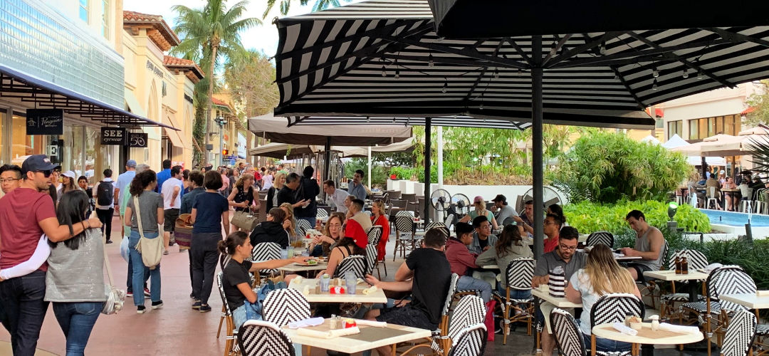 Lincoln Road Outdoor Cafes