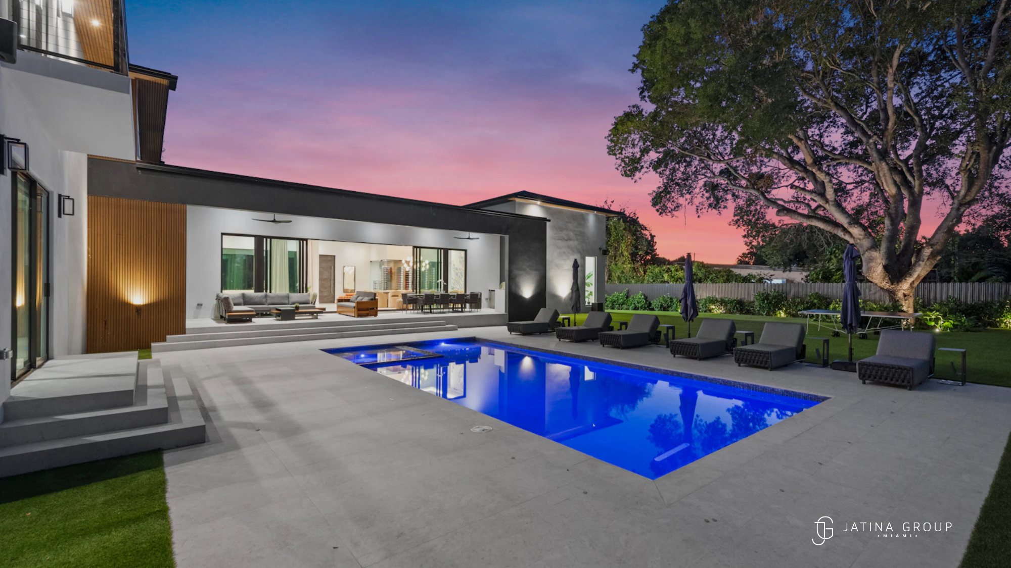 Miami Villa Sunset Terrace