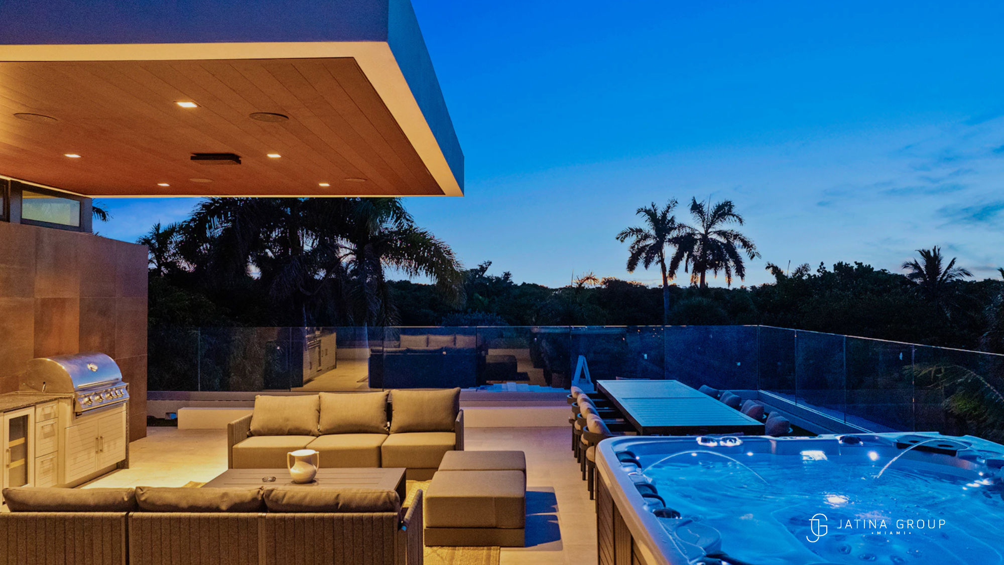 Outdoor Terrace Relaxation Miami