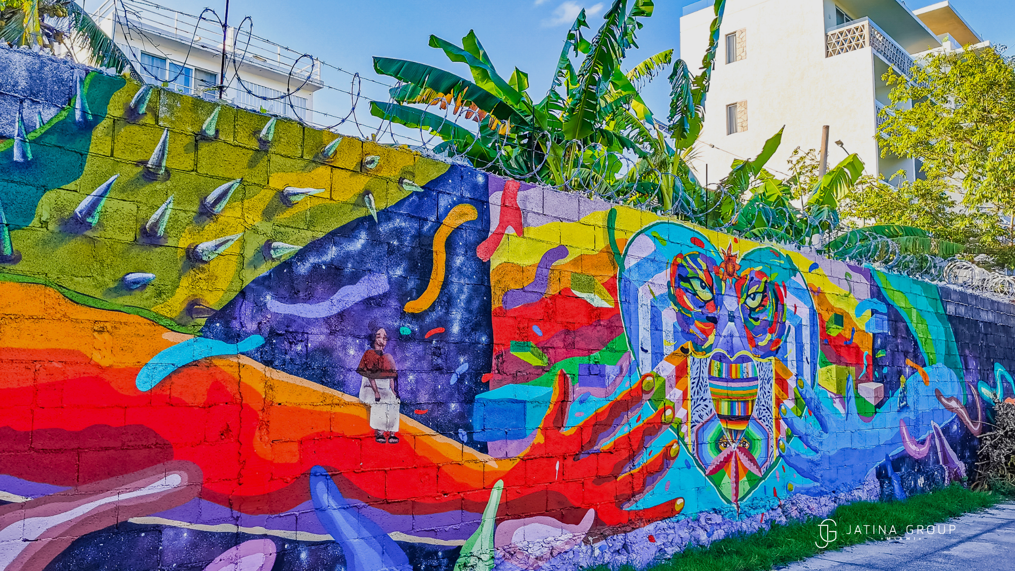 Ourdoor Mural Street Art Miami