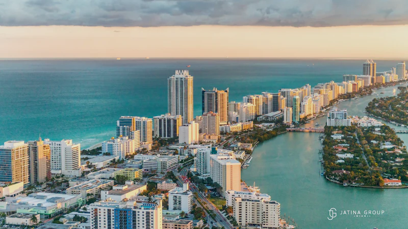 Miami Beach South Beach Aerial